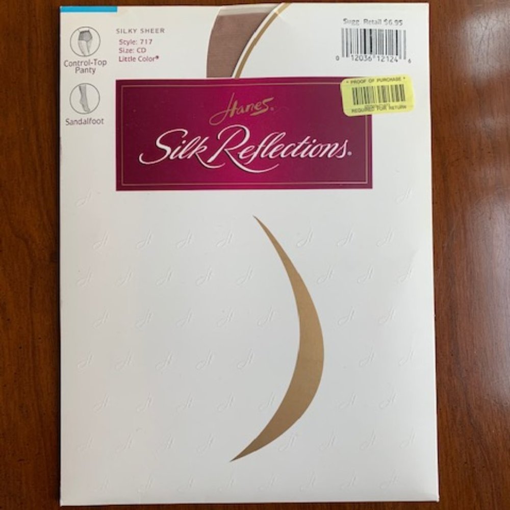 Hanes Silk Reflections pantyhose - NWT